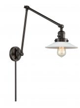 Innovations Lighting 238-OB-G1 - Halophane - 1 Light - 9 inch - Oil Rubbed Bronze -Adjustable Swing Arm
