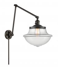 Innovations Lighting 238-OB-G542 - Oxford - 1 Light - 12 inch - Oil Rubbed Bronze -Adjustable Swing Arm