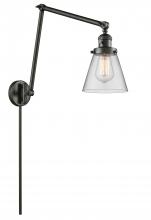 Innovations Lighting 238-OB-G62-LED - Cone - 1 Light - 8 inch - Oil Rubbed Bronze -Adjustable Swing Arm