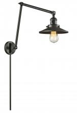 Innovations Lighting 238-OB-M5-LED - Railroad - 1 Light - 8 inch - Oil Rubbed Bronze -Adjustable Swing Arm