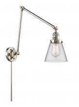 Innovations Lighting 238-PN-G62 - Cone - 1 Light - 8 inch - Polished Nickel -Adjustable Swing Arm