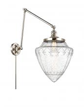 Innovations Lighting 238-PN-G664-12 - Bullet - 1 Light - 12 inch - Polished Nickel -Adjustable Swing Arm