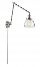 Innovations Lighting 238-SN-G172-LED - Fulton - 1 Light - 8 inch - Brushed Satin Nickel -Adjustable Swing Arm