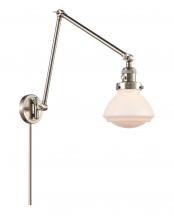 Innovations Lighting 238-SN-G321 - Olean - 1 Light - 9 inch - Brushed Satin Nickel -Adjustable Swing Arm