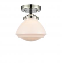 Innovations Lighting 284-1C-BPN-G321 - Olean - 1 Light - 7 inch - Black Polished Nickel - Semi-Flush Mount