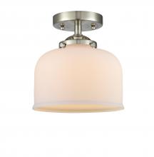 Innovations Lighting 284-1C-SN-G71 - Bell - 1 Light - 8 inch - Brushed Satin Nickel - Semi-Flush Mount