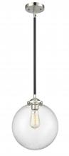 Innovations Lighting 284-1S-BPN-G204-10 - Beacon - 1 Light - 10 inch - Black Polished Nickel - Stem hung - Mini Pendant