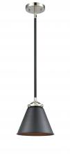 Innovations Lighting 284-1S-BPN-M13-BK - Appalachian - 1 Light - 8 inch - Black Polished Nickel - Stem hung - Mini Pendant
