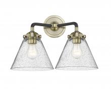 Innovations Lighting 284-2W-BAB-G44 - Cone - 2 Light - 16 inch - Black Antique Brass - Bath Vanity Light