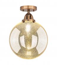 Innovations Lighting 288-1C-AC-G208-10 - Beacon - 1 Light - 10 inch - Antique Copper - Semi-Flush Mount