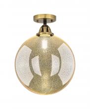 Innovations Lighting 288-1C-BAB-G208-12 - Beacon - 1 Light - 12 inch - Black Antique Brass - Semi-Flush Mount