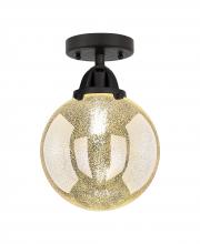 Innovations Lighting 288-1C-BK-G208-8 - Beacon - 1 Light - 8 inch - Matte Black - Semi-Flush Mount