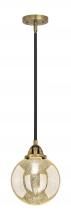 Innovations Lighting 288-1S-BAB-G208-8 - Beacon - 1 Light - 8 inch - Black Antique Brass - Stem hung - Mini Pendant