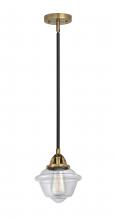 Innovations Lighting 288-1S-BAB-G532 - Oxford - 1 Light - 8 inch - Black Antique Brass - Stem hung - Mini Pendant