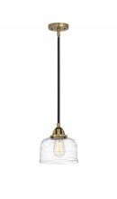 Innovations Lighting 288-1S-BAB-G713 - Bell - 1 Light - 8 inch - Black Antique Brass - Stem hung - Mini Pendant