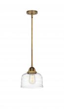 Innovations Lighting 288-1S-BB-G713 - Bell - 1 Light - 8 inch - Brushed Brass - Stem hung - Mini Pendant