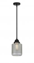 Innovations Lighting 288-1S-BK-G262 - Stanton - 1 Light - 6 inch - Matte Black - Stem hung - Mini Pendant