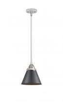 Innovations Lighting 288-1S-PC-M13-BK - Appalachian - 1 Light - 8 inch - Polished Chrome - Stem hung - Mini Pendant