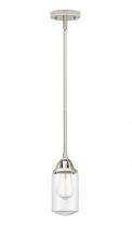 Innovations Lighting 288-1S-PN-G312 - Dover - 1 Light - 5 inch - Polished Nickel - Stem hung - Mini Pendant