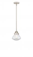 Innovations Lighting 288-1S-PN-G322 - Olean - 1 Light - 7 inch - Polished Nickel - Stem hung - Mini Pendant