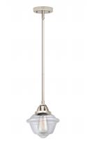 Innovations Lighting 288-1S-PN-G532 - Oxford - 1 Light - 8 inch - Polished Nickel - Stem hung - Mini Pendant