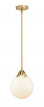 Innovations Lighting 288-1S-SG-G201-8 - Beacon - 1 Light - 8 inch - Satin Gold - Stem hung - Mini Pendant