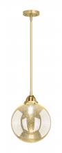 Innovations Lighting 288-1S-SG-G208-10 - Beacon - 1 Light - 10 inch - Satin Gold - Stem hung - Mini Pendant