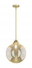 Innovations Lighting 288-1S-SG-G208-12 - Beacon - 1 Light - 12 inch - Satin Gold - Stem hung - Mini Pendant
