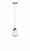 Innovations Lighting 288-1S-SN-G321 - Olean - 1 Light - 7 inch - Brushed Satin Nickel - Stem hung - Mini Pendant