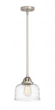 Innovations Lighting 288-1S-SN-G713 - Bell - 1 Light - 8 inch - Brushed Satin Nickel - Stem hung - Mini Pendant