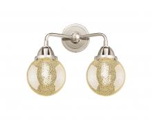 Innovations Lighting 288-2W-PN-G208-6 - Beacon - 2 Light - 14 inch - Polished Nickel - Bath Vanity Light