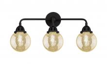 Innovations Lighting 288-3W-BK-G208-6 - Beacon - 3 Light - 24 inch - Matte Black - Bath Vanity Light