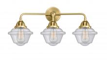 Innovations Lighting 288-3W-SG-G534 - Oxford - 3 Light - 26 inch - Satin Gold - Bath Vanity Light