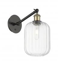 Innovations Lighting 317-1W-BAB-G460-7CL - Preston Cylinder - 1 Light - 7 inch - Black Antique Brass - Sconce