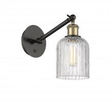 Innovations Lighting 317-1W-BAB-G559-5CL - Bridal Veil - 1 Light - 5 inch - Black Antique Brass - Adjustable Sconce