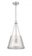 Innovations Lighting 383-1S-SN-G384B-12CL - Lux - 1 Light - 12 inch - Brushed Satin Nickel - Chain Hung - Mini Pendant