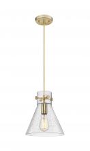Innovations Lighting 410-1PM-CB-G411-10SDY - Newton Cone - 1 Light - 10 inch - Champagne Bronze - Cord hung - Pendant