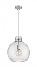 Innovations Lighting 410-1PM-SN-G410-14SDY - Newton Sphere - 1 Light - 14 inch - Satin Nickel - Cord hung - Pendant