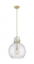 Innovations Lighting 410-1SL-CB-G410-14SDY - Newton Sphere - 1 Light - 14 inch - Champagne Bronze - Pendant