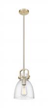Innovations Lighting 410-1SS-CB-G412-8SDY - Newton Bell - 1 Light - 8 inch - Champagne Bronze - Mini Pendant