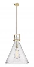 Innovations Lighting 411-1SL-CB-G411-18SDY - Newton Cone - 1 Light - 18 inch - Champagne Bronze - Stem hung - Pendant