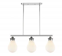 Innovations Lighting 414-3I-PC-G4141-8 - Genesis - 3 Light - 39 inch - Polished Chrome - Stem hung - Island Light