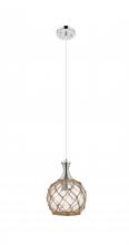 Innovations Lighting 415-1P-PN-G122-8RB - Astor - 1 Light - 8 inch - Polished Nickel - Cord hung - Mini Pendant