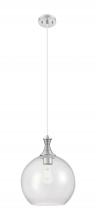 Innovations Lighting 415-1P-SN-G124-12 - Astor - 1 Light - 12 inch - Brushed Satin Nickel - Cord hung - Mini Pendant