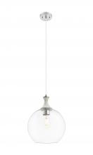 Innovations Lighting 415-1PR-SN-G122-12 - Astor - 1 Light - 12 inch - Brushed Satin Nickel - Cord hung - Mini Pendant
