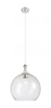 Innovations Lighting 415-1PR-SN-G124-14 - Astor - 1 Light - 14 inch - Brushed Satin Nickel - Cord hung - Pendant