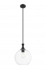 Innovations Lighting 415-1S-BK-G122-12 - Astor - 1 Light - 12 inch - Matte Black - Mini Pendant