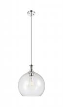 Innovations Lighting 415-1S-PN-G124-14 - Astor - 1 Light - 14 inch - Polished Nickel - Pendant