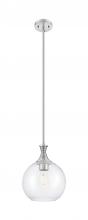 Innovations Lighting 415-1S-SN-G122-10 - Astor - 1 Light - 10 inch - Brushed Satin Nickel - Mini Pendant