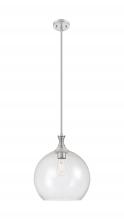 Innovations Lighting 415-1S-SN-G124-14 - Astor - 1 Light - 14 inch - Brushed Satin Nickel - Pendant